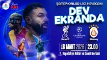 Dev Ekranda Liverpool - Galatasaray Maçı Heyecanı