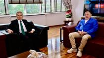 Vali Hüseyin Kök, NTSO Başkanı Mehmet Arif Parmaksız’ı Ziyaret Etti