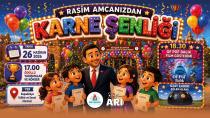 Rasim Amcanızdan Karne Şenliği