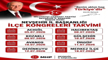 MHP'DE İLÇE KONGRE TARİHLERİ BELLİ OLDU