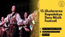 13. Uluslararası Kapadokya Halk Dansları ve Müzik Festivali Göreme'de Başlıyor 
