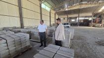 Belediye Başkanı Sarıtaş, Kilit Parke ve Kum Ocağı Tesislerinde İncelemelerde Bulundu