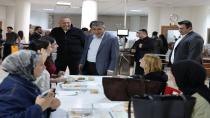 Rektör Aktekin Öğrenci Yemekhanesinde Öğrencilerle Bir Araya Geldi