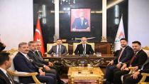 Ulaştırma Ve Altyapı Bakanı Uraloğlu’dan Başkan Arı’ya Ziyaret