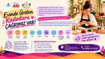 Nevşehir Belediyesi’nden “Evinde Üreten Kadınlara Çağrı Var!”