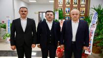 Belediye Başkanı Arı’dan NTSO Başkanı Öbekli’ye Hayırlı Olsun Ziyareti