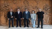 Çinli Akademisyenlerden Rektör Aktekin’e Ziyaret